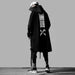 Men's Oversize Sweatshirt Hoodies Long Cloak Hip Hop Gothic Outwear