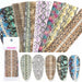 Nail Foils Stickers Snake Print Leopard Wild Animal Skin Slider Sticker