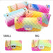 Women Jelly Chain Bag Ladies Rainbow PVC Bag Shoulder Handbag
