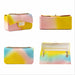 Women Jelly Chain Bag Ladies Rainbow PVC Bag Shoulder Handbag