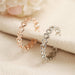 Hollowed-Out Heart Shape Open Rings Cute Fashion Women Love Ring Jewelry