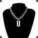 Gothic Shaver Pendant Necklace Jewelry Women Fashion Gothic Choker Chain Necklace