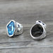 Women Fashion Jewelry Ring Vintage Irregular Crystal Love Rings