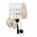 Tassel Acrylic Earrings Bohemian Geometric Drop Earrings Set Women Jewelry