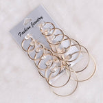 Tassel Acrylic Earrings Bohemian Geometric Drop Earrings Set Women Jewelry