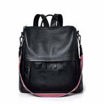 Fashion Women's Genuine Leather Backpack Large Capacity Shoulder Bags