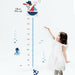 Height Measure Wall Sticker Kids Room Growth Chart Nursery Room Wall Decor Sticker