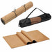 Natural Cork TPE Yoga Mat Non-slip Pilates Fitness Sports Training Pads