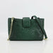 Women Designer Shoulder Chain Bag Embossed Python PU Leather Handbags