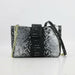 Women Designer Shoulder Chain Bag Embossed Python PU Leather Handbags