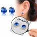 1 Pair Slimming Earrings Magnetic Metabolism-Boosting Stone Stud Earrings Jewelry