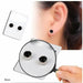 1 Pair Slimming Earrings Magnetic Metabolism-Boosting Stone Stud Earrings Jewelry