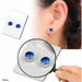 1 Pair Slimming Earrings Magnetic Metabolism-Boosting Stone Stud Earrings Jewelry
