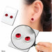 1 Pair Slimming Earrings Magnetic Metabolism-Boosting Stone Stud Earrings Jewelry