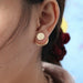 Crystal Flower Stud Earrings Women Fashion Jewelry Rhinestones Earrings