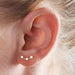 Crystal Flower Stud Earrings Women Fashion Jewelry Rhinestones Earrings
