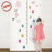 Height Measure Wall Sticker Kids Room Growth Chart Nursery Room Wall Decor Sticker