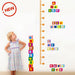 Height Measure Wall Sticker Kids Room Growth Chart Nursery Room Wall Decor Sticker