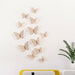 12 Pcs/Set 3D Wall Stickers Hollow Butterfly Home Wall Decoration