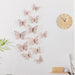 12 Pcs/Set 3D Wall Stickers Hollow Butterfly Home Wall Decoration