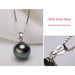 Natural Freshwater Pearl Pendant Necklace 925 Sterling Silver Necklace Jewelry