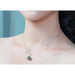 Natural Freshwater Pearl Pendant Necklace 925 Sterling Silver Necklace Jewelry