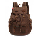 New Fashion Men Women Backpack Vintage Canvas Travel Bags Large Capacity Backpack