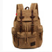 New Fashion Men Women Backpack Vintage Canvas Travel Bags Large Capacity Backpack
