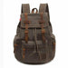 New Fashion Men Women Backpack Vintage Canvas Travel Bags Large Capacity Backpack