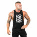 Men's Bodybuilding Hooded Tank Top Cotton Sleeveless Vest Fitness Sportswear
