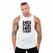 Men's Bodybuilding Hooded Tank Top Cotton Sleeveless Vest Fitness Sportswear