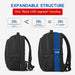 Anti Theft Nylon Laptop Backpack Fashion Travel USB Charging Backpack Bags