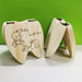 Wooden Baby Tooth Box Milk Teeth Umbilical Organizer Storage Souvenir Case