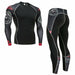 Thermal Underwear Set Men's Sportswear Running Training Compression Tights