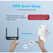 Wireless WIFI Repeater 300Mbps Wifi Extender Long Range Signal Amplifier Booster