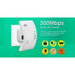 Wireless WIFI Repeater 300Mbps Wifi Extender Long Range Signal Amplifier Booster