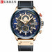 NEW Fashion Sports Watch Men Brand Luxury Leather Wrist Watches