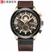NEW Fashion Sports Watch Men Brand Luxury Leather Wrist Watches