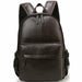 Waterproof PU Leather Backpack Casual Fashion High-Quality Travel Bag
