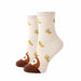 Women Socks Cute Cartoon Animal Novelty Art Fashion Socks