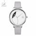 Creative Lady Casual Watches Stainless Steel Mesh Band Stylish Wrist Watch For Women
