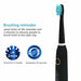 Sonic Electric Toothbrush 5 Mode USB Rechargeable Tooth Brushes Replacement Heads Set