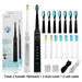 Sonic Electric Toothbrush 5 Mode USB Rechargeable Tooth Brushes Replacement Heads Set