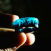 Wooden Blue Resin Rings Mountains Inside Magical World In A Tiny Landscape Rings