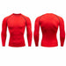 Men Compression Running T Shirt Fitness Tight Long Sleeve Sportswear