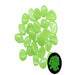 25/50pcs Glow In The Dark Garden Pebbles Luminous Stones Garden Path Patio Lawn Yard Decor