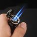 Visible Gas Blue Flame Torch Turbo Lighter Spray Gun Butane Lighter