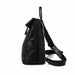Fashion Multifunction Backpack Women Plaid Leather Small Travel Bags