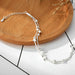 925 Sterling Silver Double Layers Stars Beads Bracelets Elegant Women Jewelry