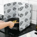 Oil Splatter Screens Aluminum Foil Plate Gas Stove Splash Proof Kitchen Tools